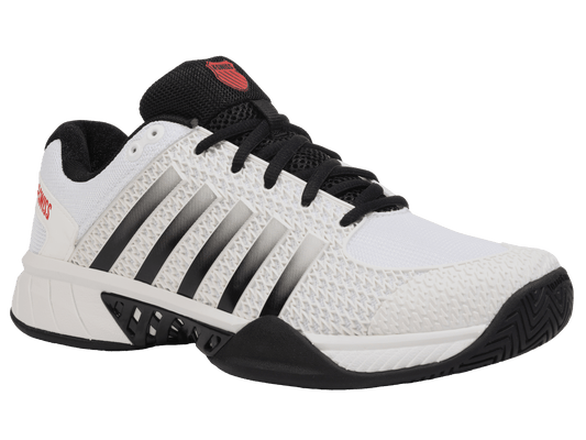 06563 - 955 - M | EXPRESS LIGHT PICKLEBALL | WHITE/BLACK/HIGH RISK RED - K - Swiss US - FOOTWEAR