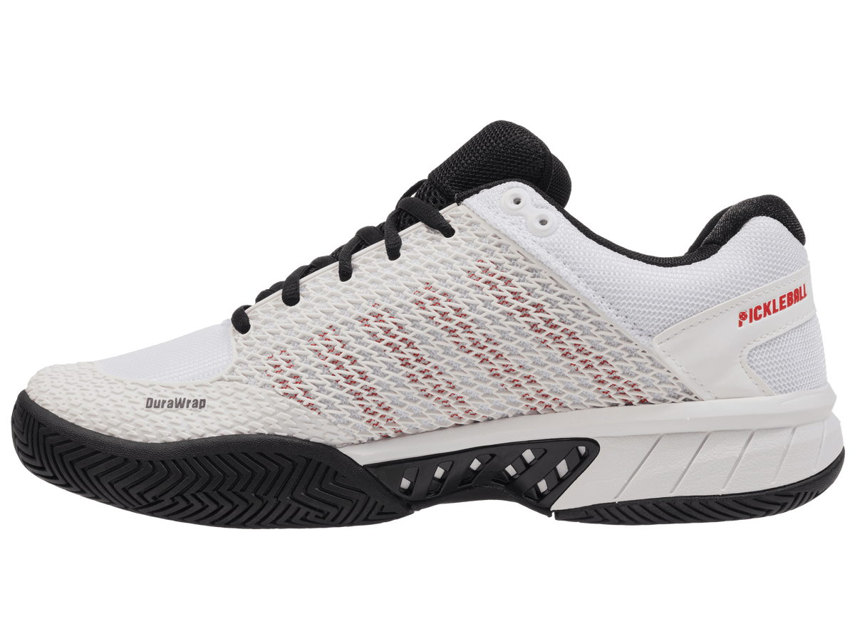 06563-955-M | EXPRESS LIGHT PICKLEBALL | WHITE/BLACK/HIGH RISK RED