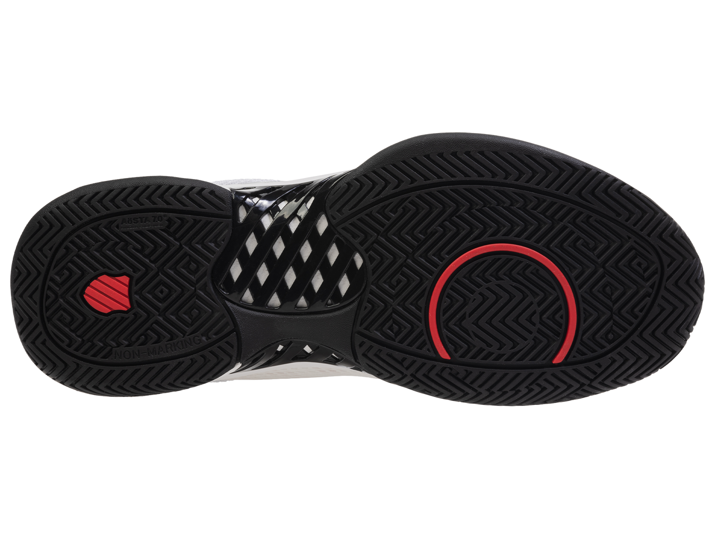 06563-955-M | EXPRESS LIGHT PICKLEBALL | WHITE/BLACK/HIGH RISK RED