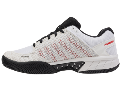 06563-955-M | EXPRESS LIGHT PICKLEBALL | WHITE/BLACK/HIGH RISK RED