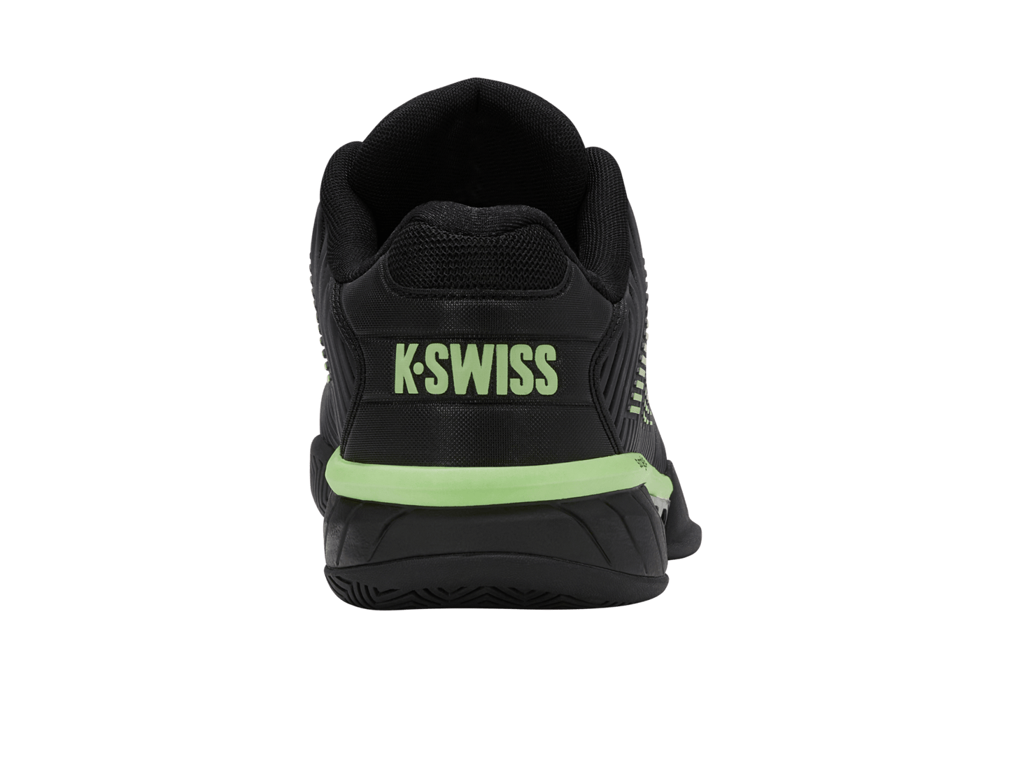 06613 - 011 - M | HYPERCOURT EXPRESS 2 | BLACK/SOFT NEON GREEN/NEON LAVA - K - Swiss US - FOOTWEAR
