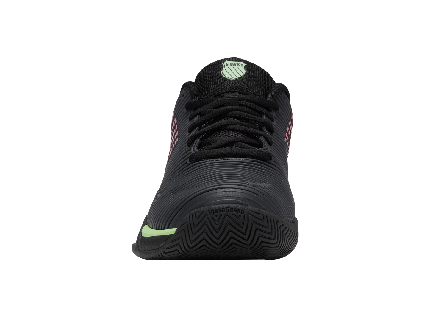06613-011-M | HYPERCOURT EXPRESS 2 | BLACK/SOFT NEON GREEN/NEON LAVA