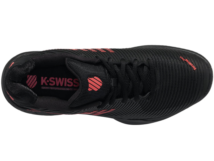06613-014-M | HYPERCOURT EXPRESS 2 | BLACK/POPPY RED