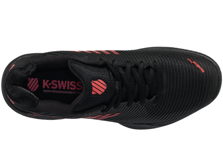 06613-014-M | HYPERCOURT EXPRESS 2 | BLACK/POPPY RED