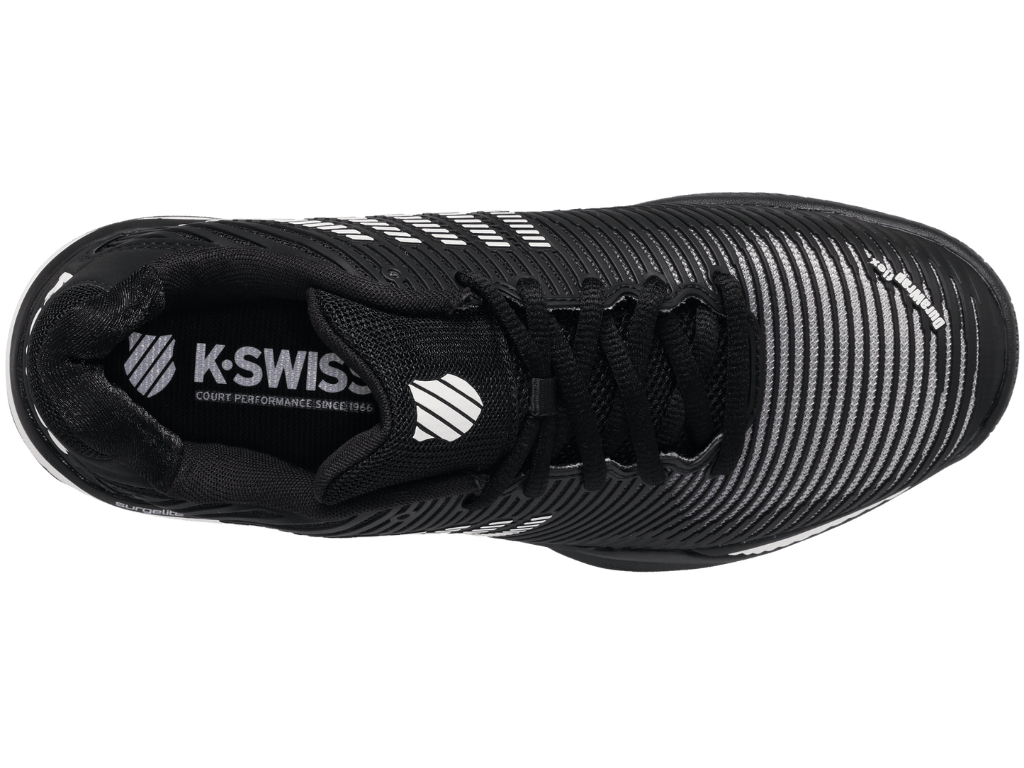06613 - 039 - M | HYPERCOURT EXPRESS 2 | BLACK/WHITE/HIGH - RISE - K - Swiss US - FOOTWEAR