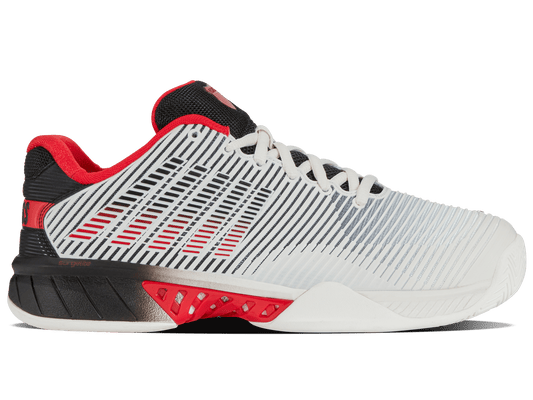06613 - 104 - M | HYPERCOURT EXPRESS 2 | BRIGHT WHITE/STRETCH LIMO/HIGH RISK RED - K - Swiss US - FOOTWEAR