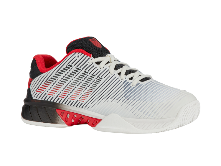 06613-104-M | HYPERCOURT EXPRESS 2 | BRIGHT WHITE/STRETCH LIMO/HIGH RISK RED