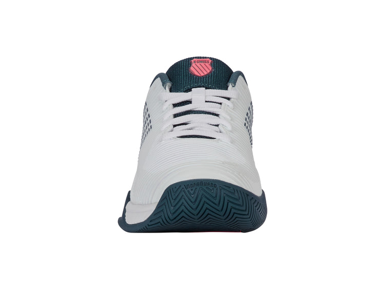 06613-129-M | HYPERCOURT EXPRESS 2 | WHITE/STARGAZER/NEON BLAZE