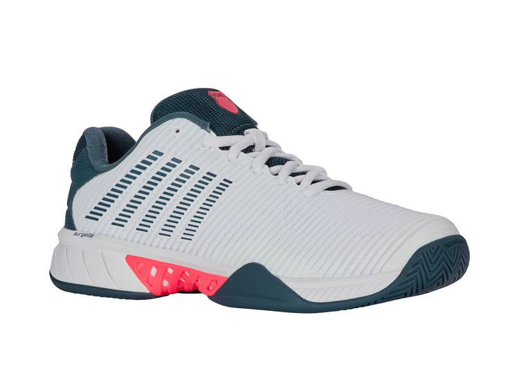 06613-129-M | HYPERCOURT EXPRESS 2 | WHITE/STARGAZER/NEON BLAZE