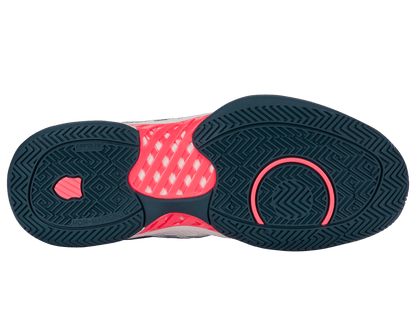06613 - 129 - M | HYPERCOURT EXPRESS 2 | WHITE/STARGAZER/NEON BLAZE - K - Swiss US - FOOTWEAR