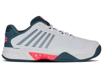 06613-129-M | HYPERCOURT EXPRESS 2 | WHITE/STARGAZER/NEON BLAZE