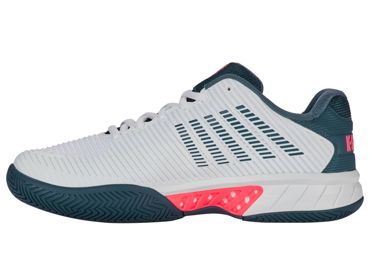 06613-129-M | HYPERCOURT EXPRESS 2 | WHITE/STARGAZER/NEON BLAZE