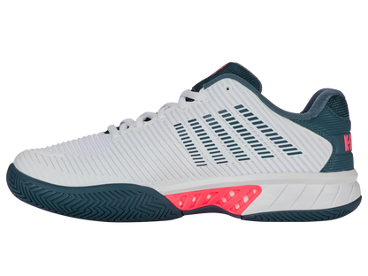 06613-129-M | HYPERCOURT EXPRESS 2 | WHITE/STARGAZER/NEON BLAZE