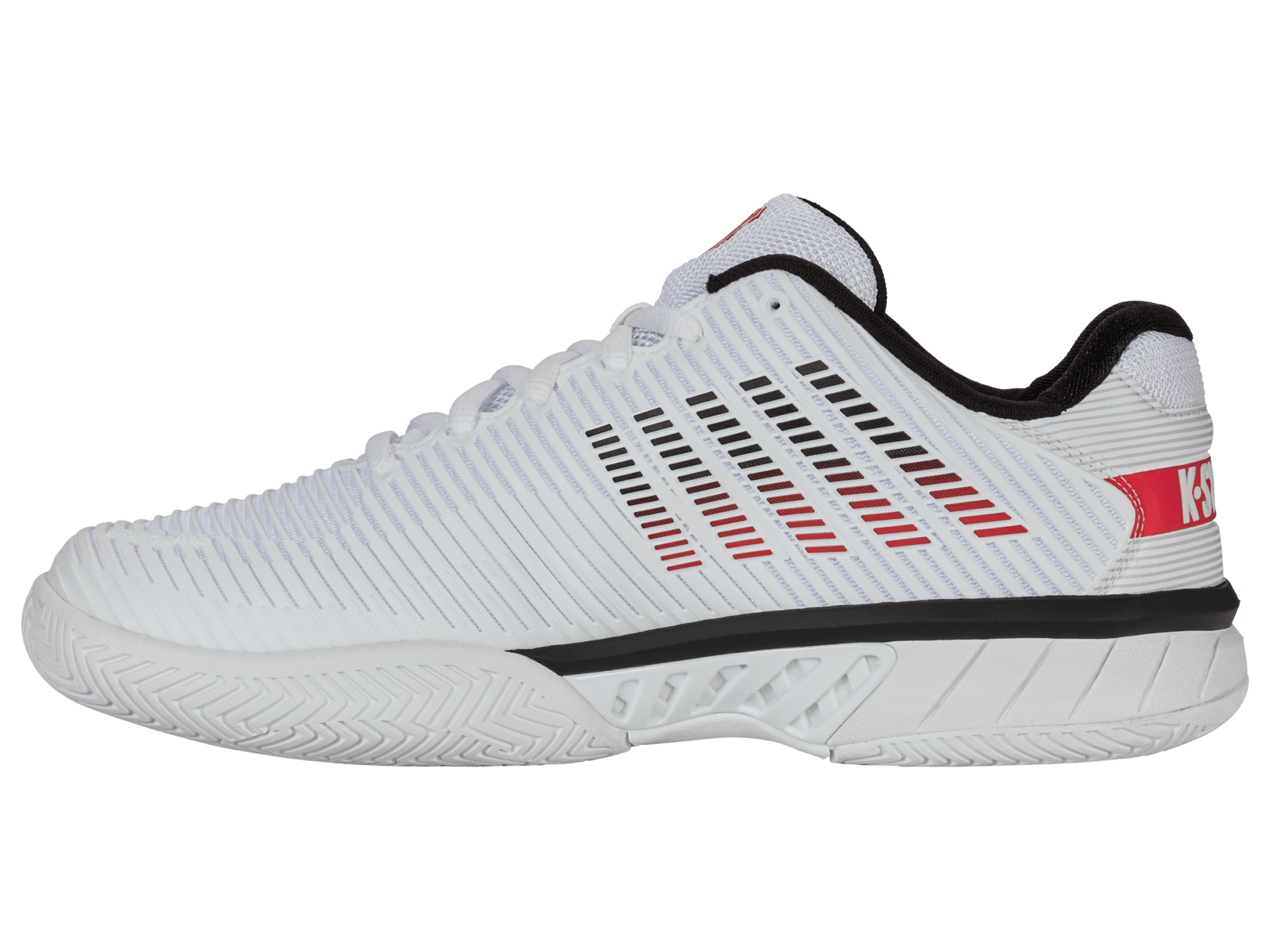06613 - 140 - M | HYPERCOURT EXPRESS 2 | WHITE/BLACK/MARS RED - K - Swiss US - FOOTWEAR