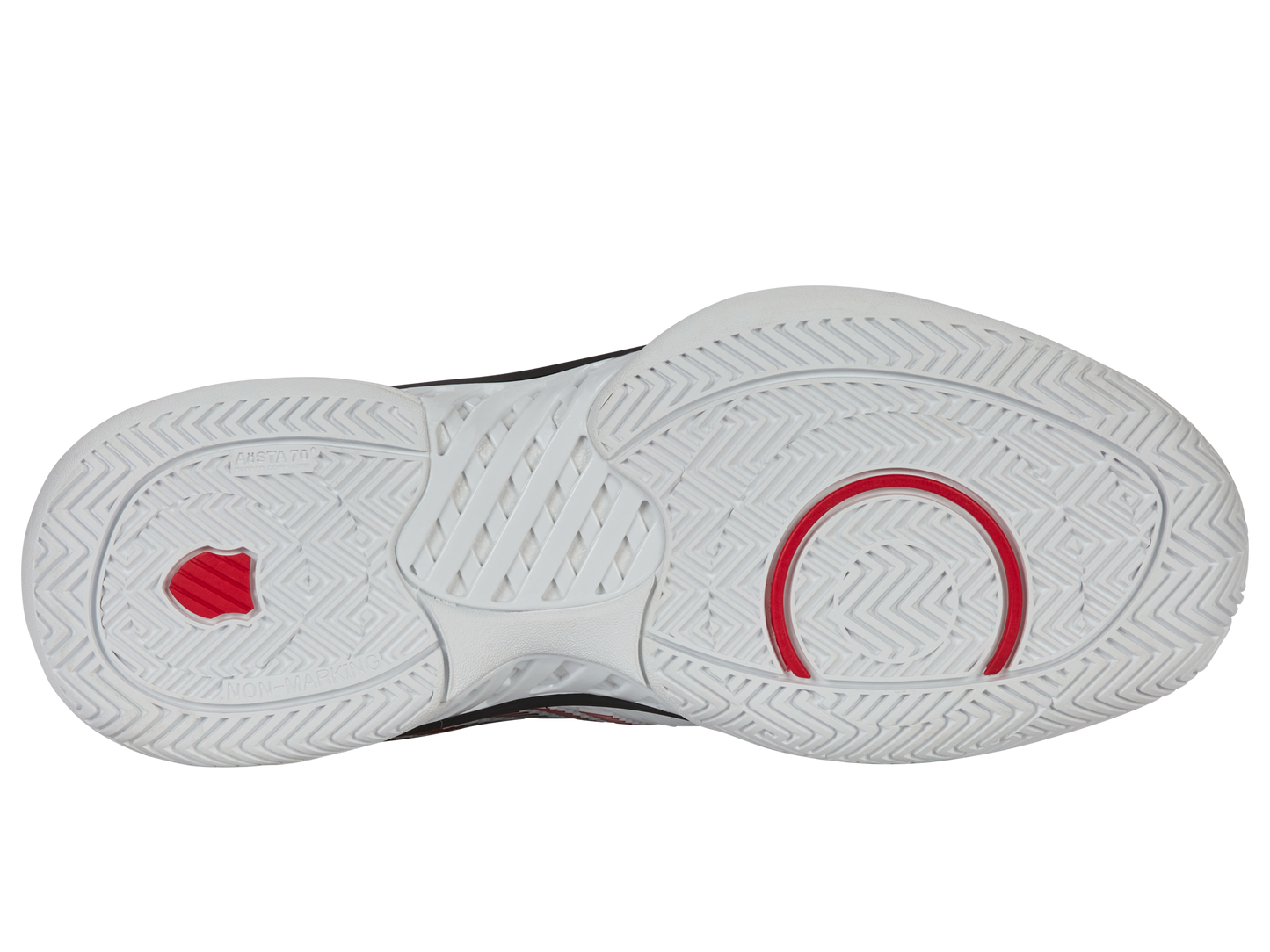 06613-140-M | HYPERCOURT EXPRESS 2 | WHITE/BLACK/MARS RED