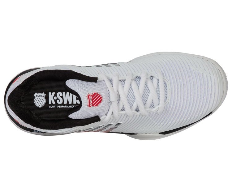06613-140-M | HYPERCOURT EXPRESS 2 | WHITE/BLACK/MARS RED