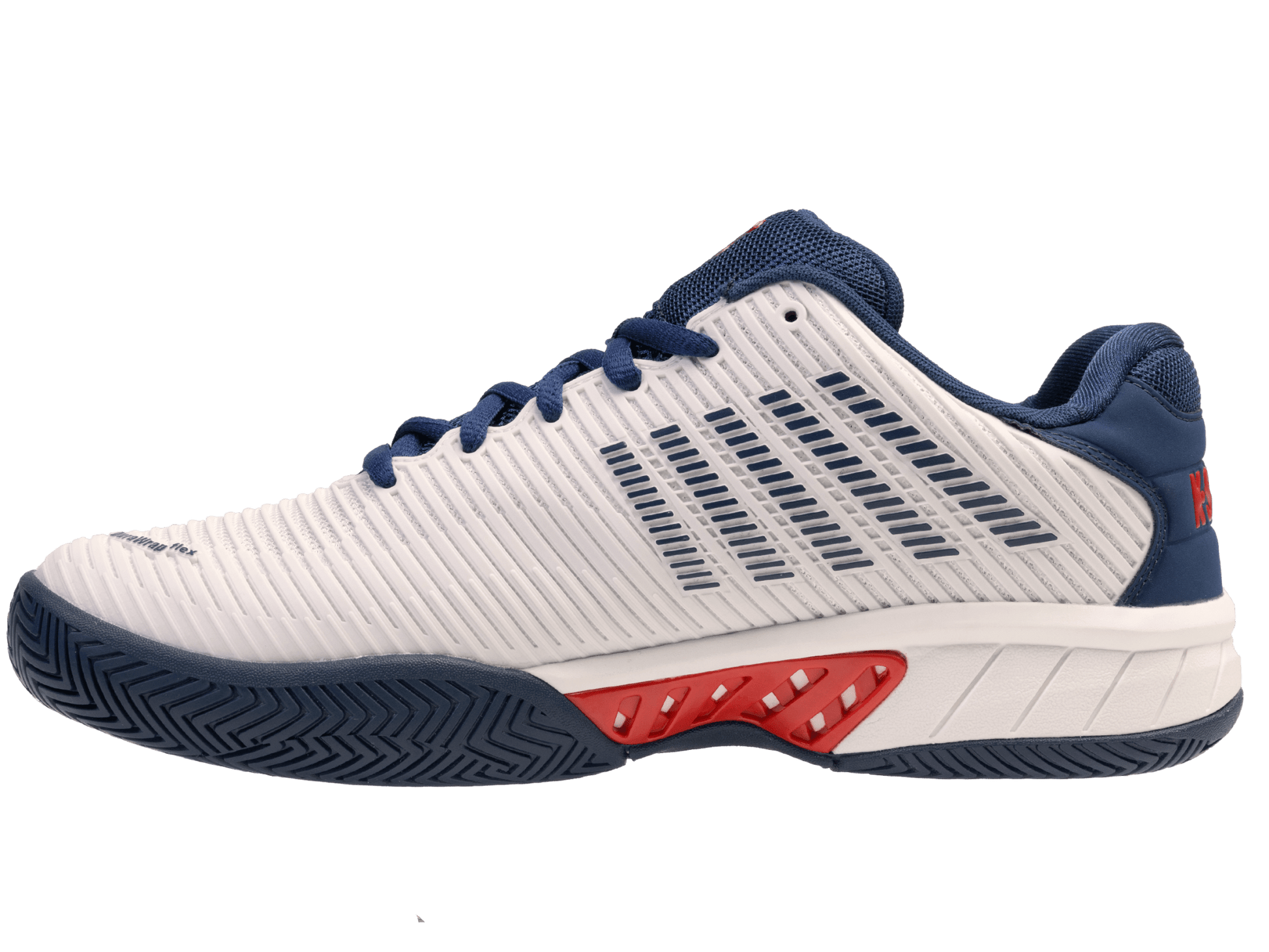 06613-146-M | HYPERCOURT EXPRESS 2 | BLANC DE BLANC/BLUE OPAL/LOLLIPOP - K-Swiss US - FOOTWEAR