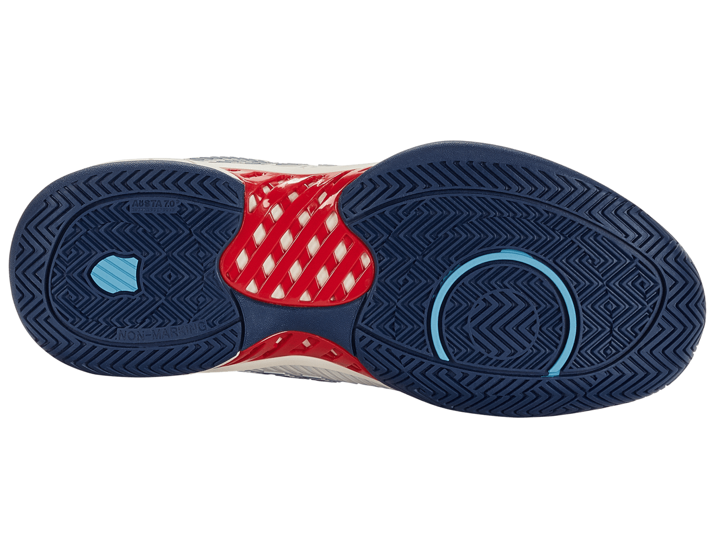 06613-146-M | HYPERCOURT EXPRESS 2 | BLANC DE BLANC/BLUE OPAL/LOLLIPOP - K-Swiss US - FOOTWEAR