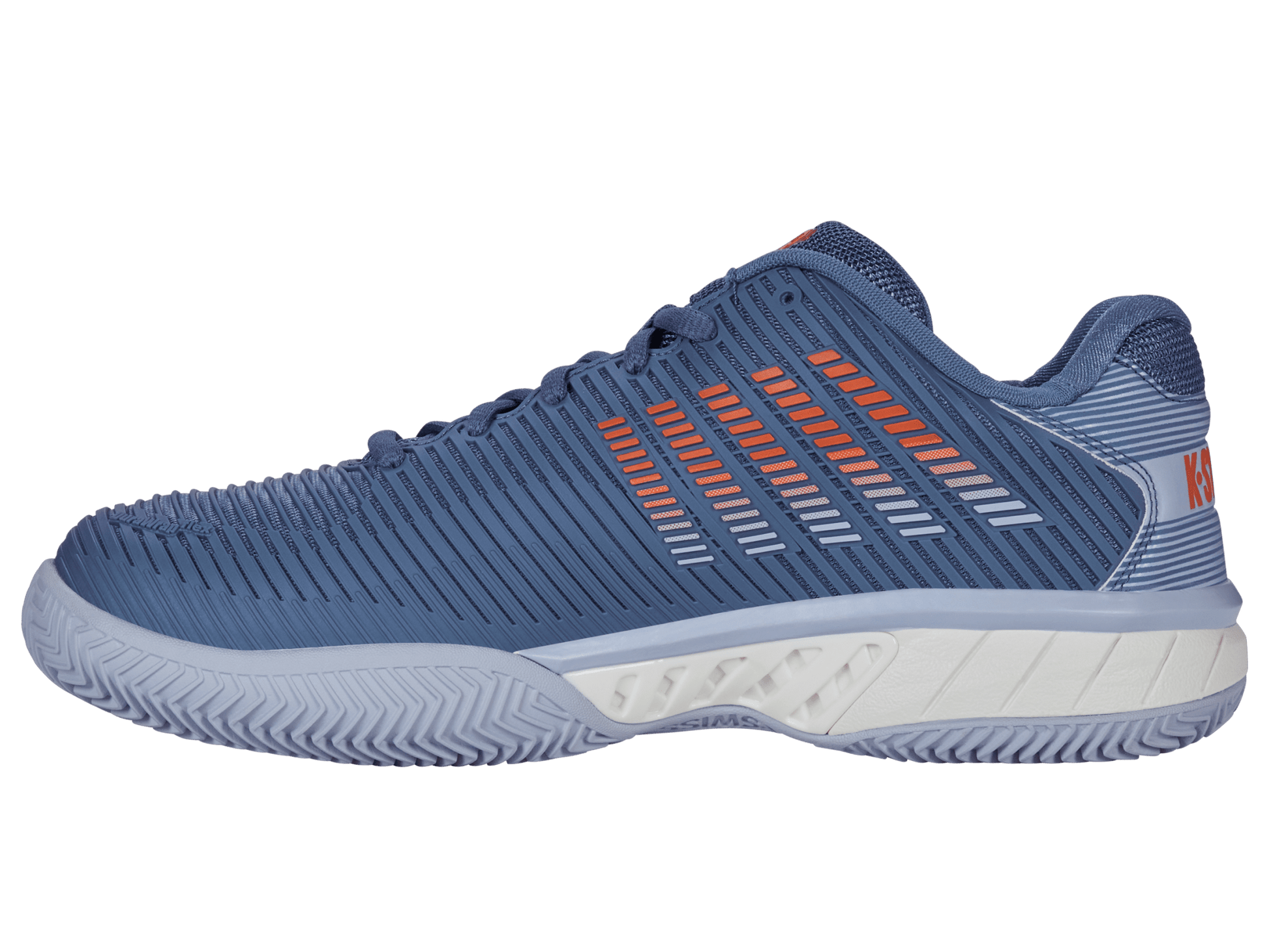 06614 - 043 - M | HYPERCOURT EXPRESS 2 CLAY | INFINITY/ARTIC ICE/SCARLET IBIS - K - Swiss US - FOOTWEAR