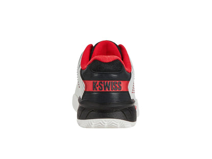 06614 - 104 - M | HYPERCOURT EXPRESS 2 CLAY | BRIGHT WHITE/STRETCH LIMO/HIGH RISK RED - K - Swiss US - FOOTWEAR