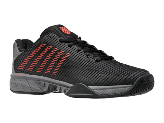 06806-042-W | HYPERCOURT EXPRESS 2-2E | JET BLACK/STEEL GRAY/SPICY ORANGE