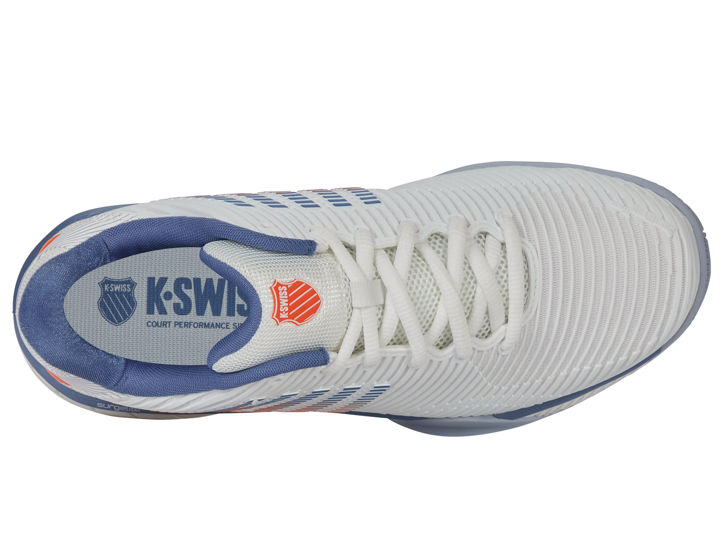 06806-139-W | HYPERCOURT EXPRESS 2-2E | LUCENT WHITE/INFINITY/SCARLET IBIS