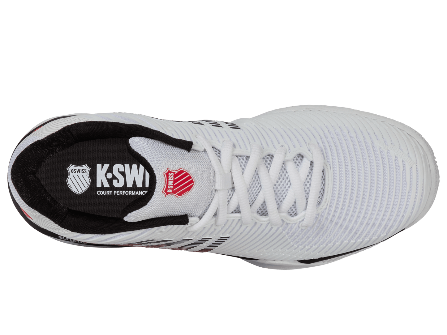 06806 - 140 - W | HYPERCOURT EXPRESS 2 - 2E | WHITE/BLACK/MARS RED - K - Swiss US - FOOTWEAR