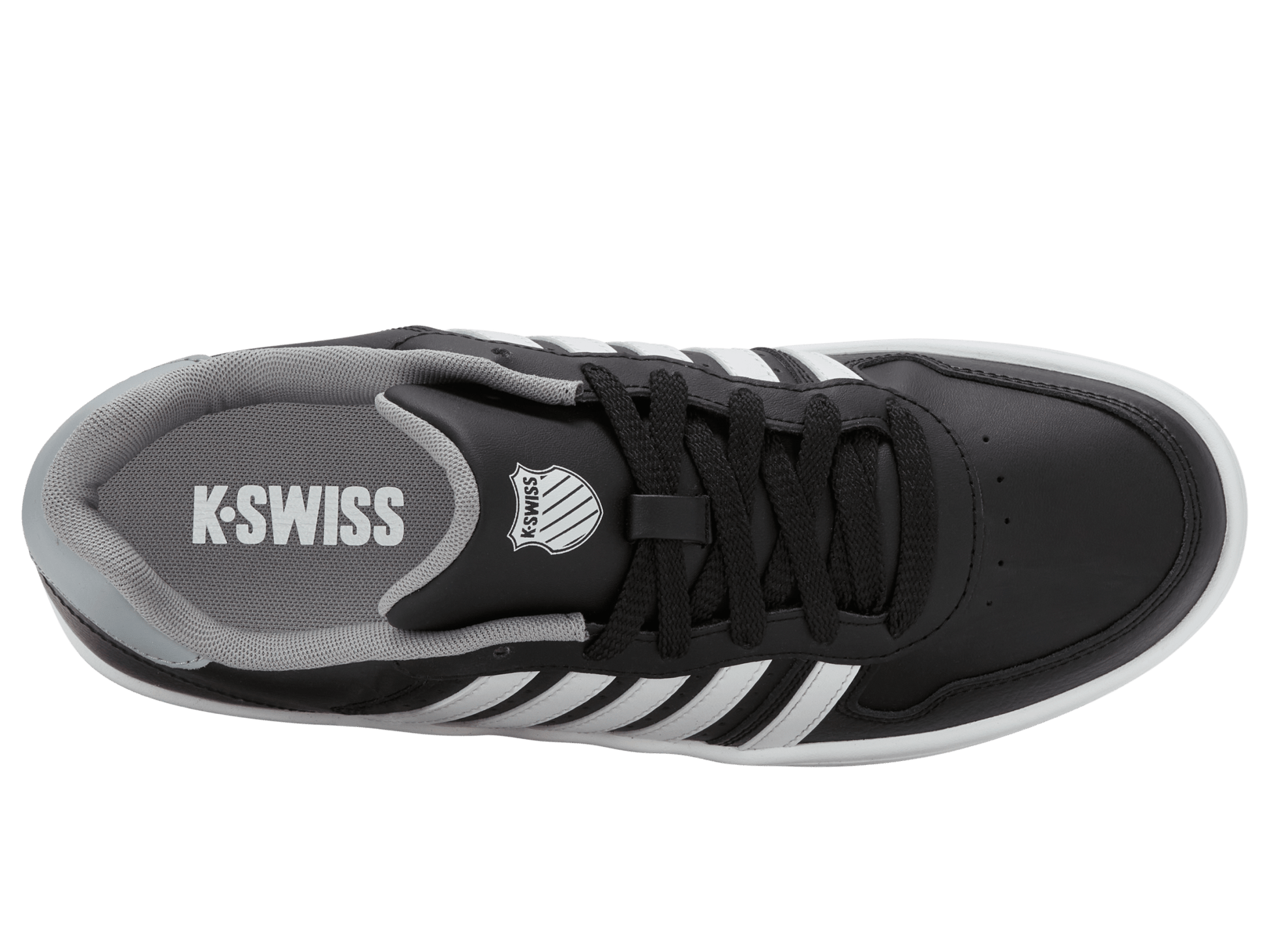 06931 - 039 - M | COURT PALISADES | BLACK/WHITE/ULTIMATE GREY/OYSTER MUSHROOM - K - Swiss US - FOOTWEAR
