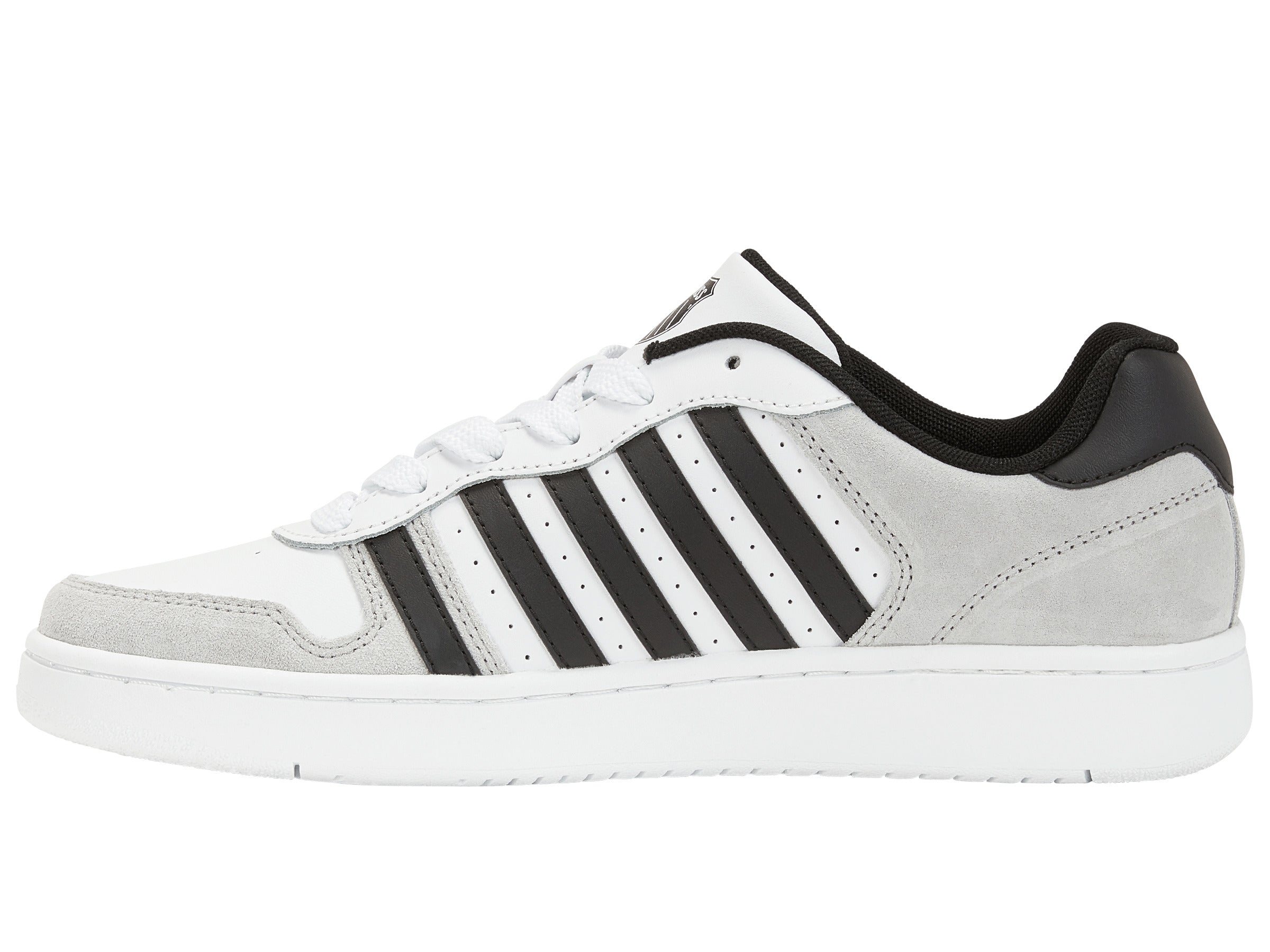 que shoes plain S ホワイト que shoes plain プレーンシューズL 革 白色*
