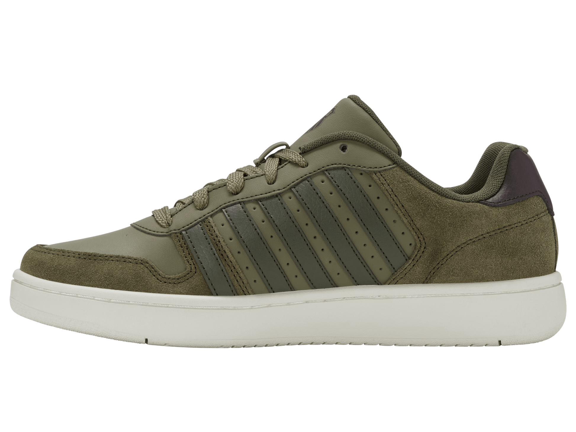 06931 - 374 - M | COURT PALISADES | BURNT OLIVE/LIGHT GRAY/GRAPE LEAF/BLACK COFFEE - K - Swiss US - FOOTWEAR