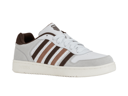 06931 - 919 - M | COURT PALISADES | WHITE/TOASTED COCONUT/CHOCOLATE BROWN - K - Swiss US - FOOTWEAR
