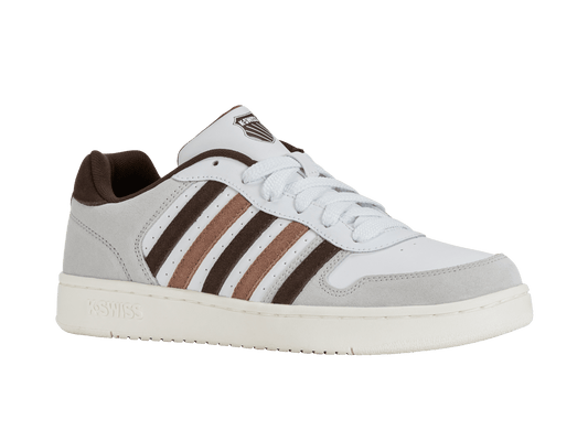 06931 - 919 - M | COURT PALISADES | WHITE/TOASTED COCONUT/CHOCOLATE BROWN - K - Swiss US - FOOTWEAR