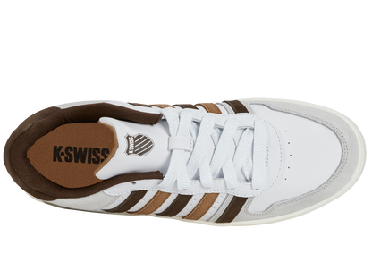 06931-919-M | COURT PALISADES | WHITE/TOASTED COCONUT/CHOCOLATE BROWN