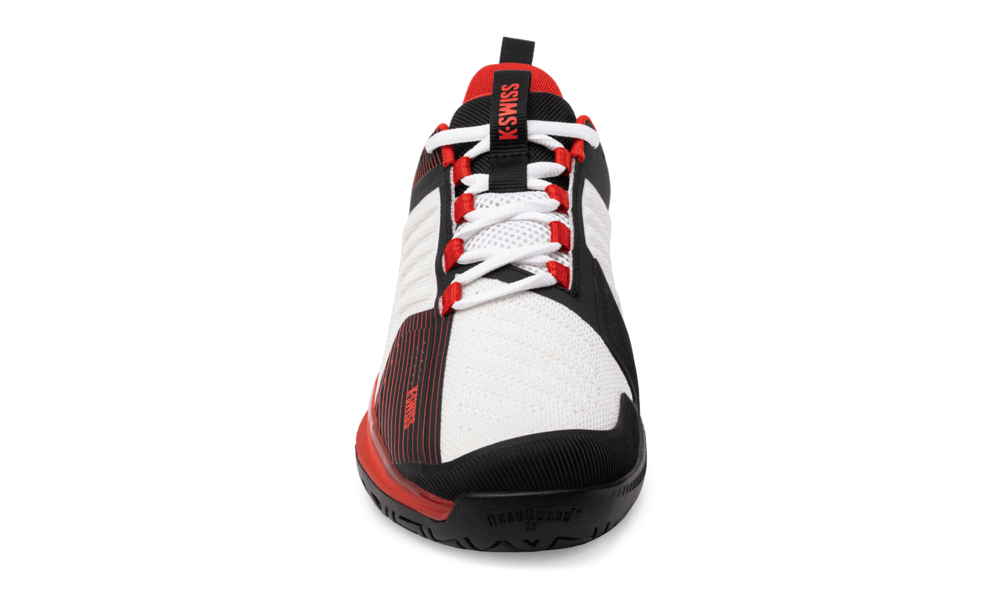 06988-104-M | ULTRASHOT 3 | BRIGHT WHITE/STRETCH LIMO/HIGH RISK RED - K-Swiss US - FOOTWEAR