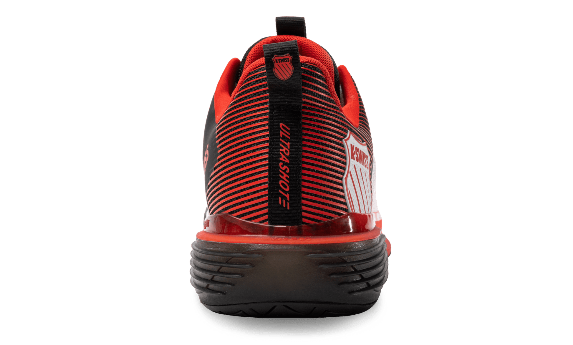 06988-104-M | ULTRASHOT 3 | BRIGHT WHITE/STRETCH LIMO/HIGH RISK RED - K-Swiss US - FOOTWEAR