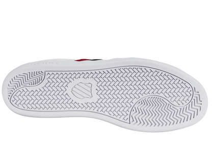 07011 - 146 - M | COURT TIEBREAK | WHITE/JESTER RED/BLACK - K - Swiss US - FOOTWEAR