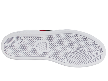 07011-146-M | COURT TIEBREAK | WHITE/JESTER RED/BLACK