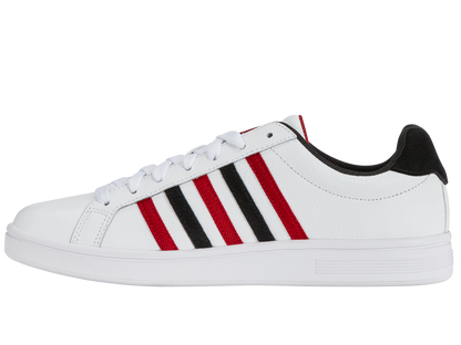 07011-146-M | COURT TIEBREAK | WHITE/JESTER RED/BLACK