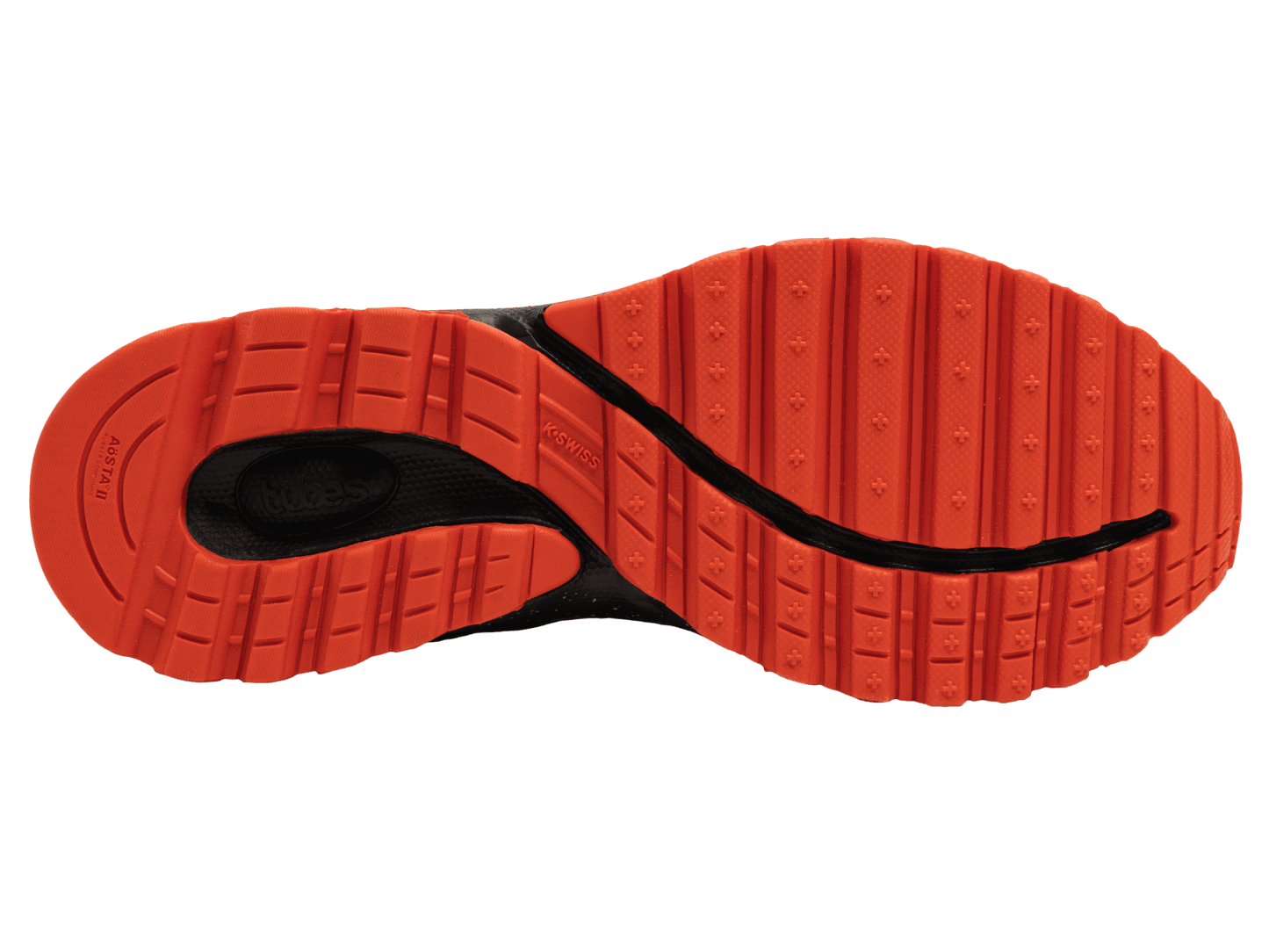 07112 - 064 - M | TUBES 200 | BLACK/SHARP GREEN/MANDARIN RED - K - Swiss US - FOOTWEAR