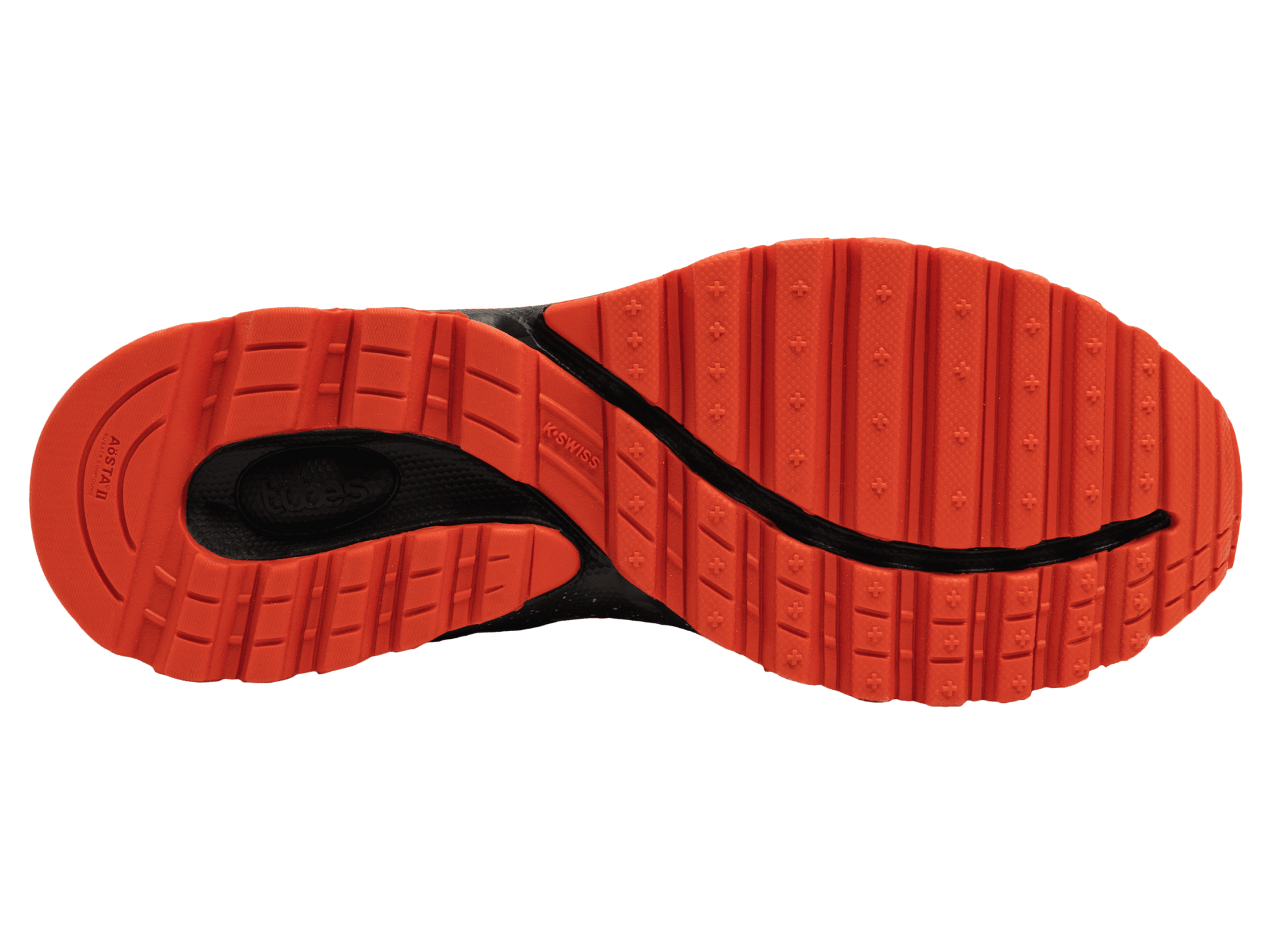 07112 - 064 - M | TUBES 200 | BLACK/SHARP GREEN/MANDARIN RED - K - Swiss US - FOOTWEAR