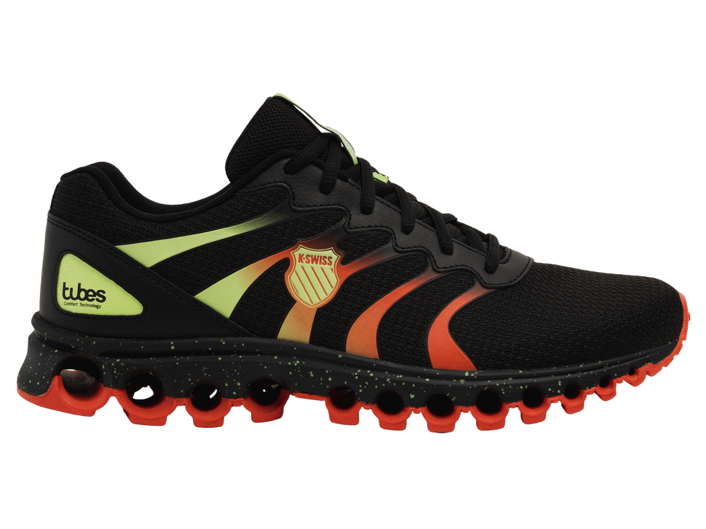 07112-064-M | TUBES 200 | BLACK/SHARP GREEN/MANDARIN RED
