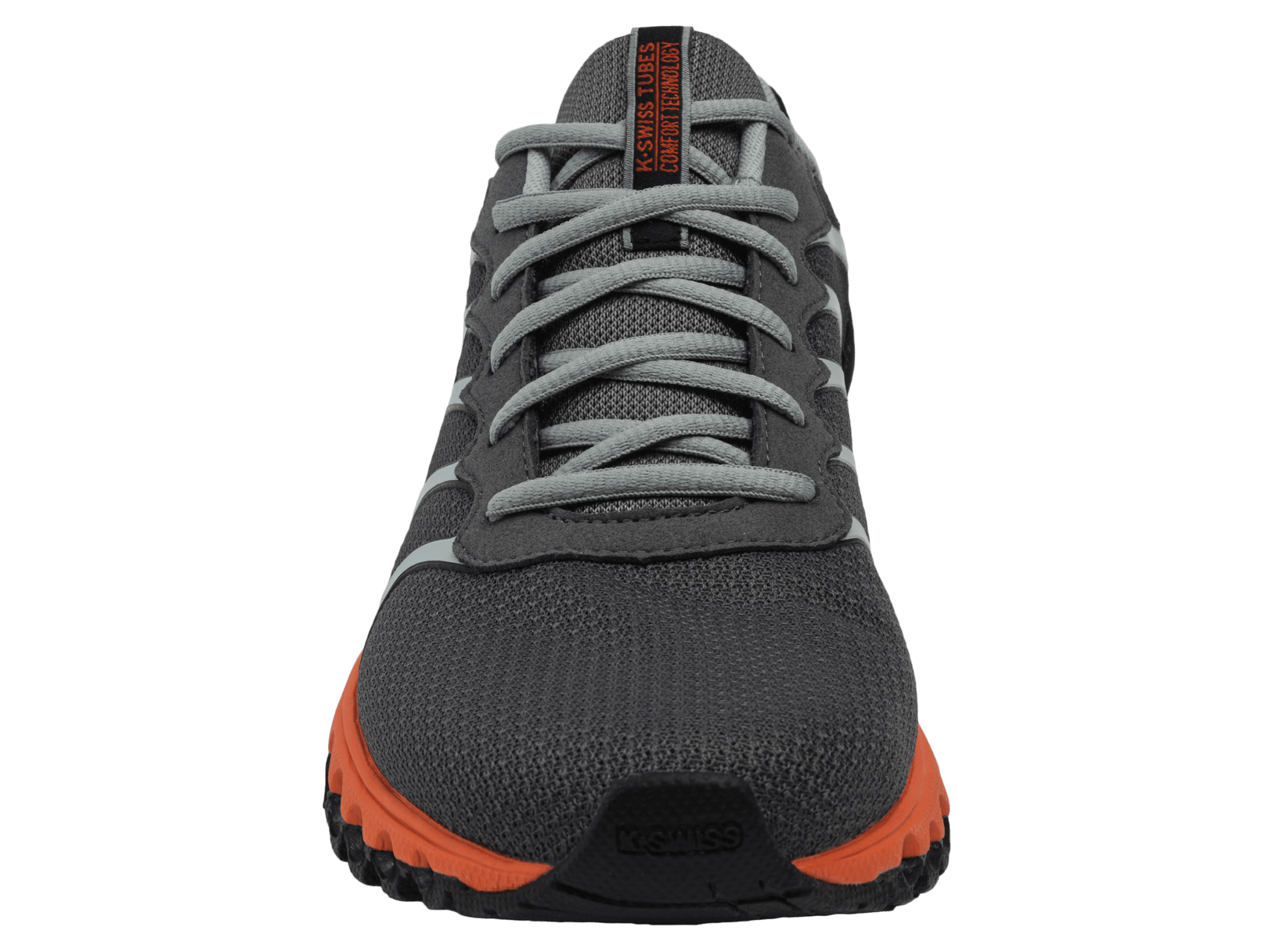 07112 - 088 - M | TUBES 200 | MIRAGE GREY/MANDARIN RED - K - Swiss US - FOOTWEAR