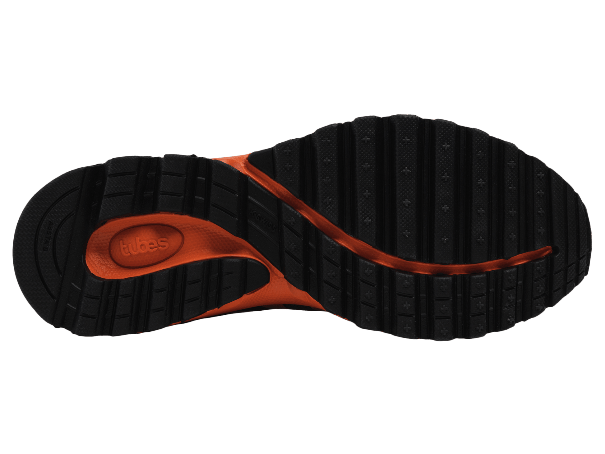 07112 - 088 - M | TUBES 200 | MIRAGE GREY/MANDARIN RED - K - Swiss US - FOOTWEAR