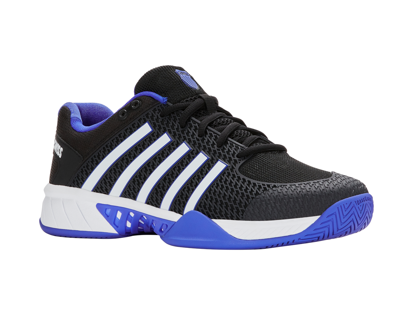 07291-072-W | EXPRESS LIGHT PICKLEBALL-2E | BLACK/WHITE/DAZZLING BLUE