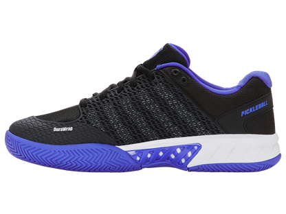 07291-072-W | EXPRESS LIGHT PICKLEBALL-2E | BLACK/WHITE/DAZZLING BLUE