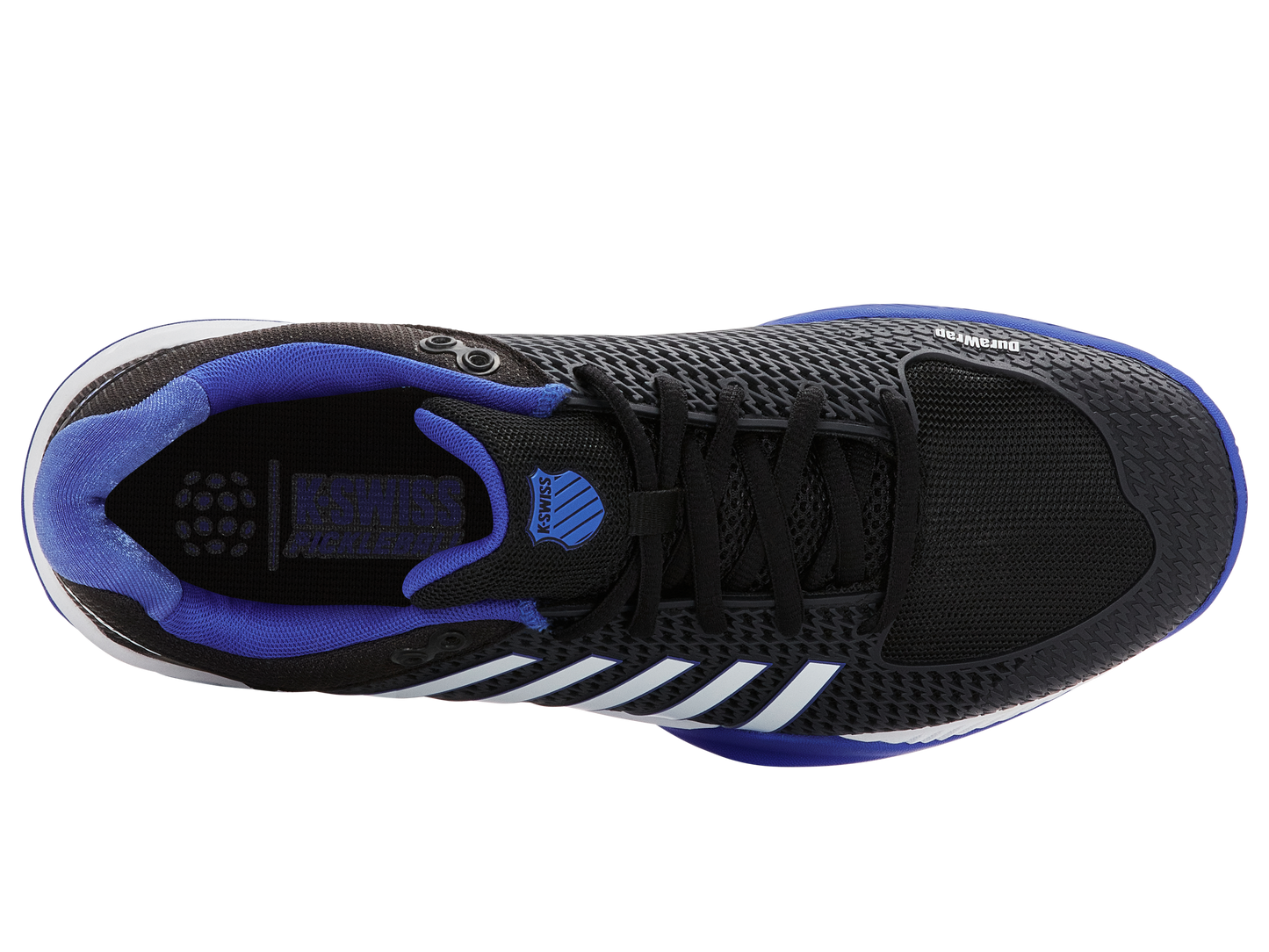 07291-072-W | EXPRESS LIGHT PICKLEBALL-2E | BLACK/WHITE/DAZZLING BLUE