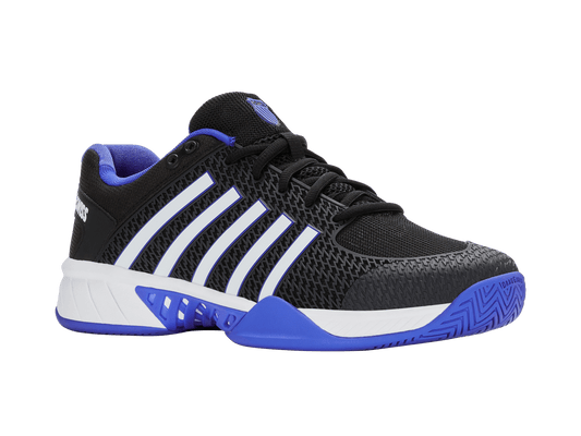 07291 - 072 - W | EXPRESS LIGHT PICKLEBALL - 2E | BLACK/WHITE/DAZZLING BLUE - K - Swiss US - FOOTWEAR