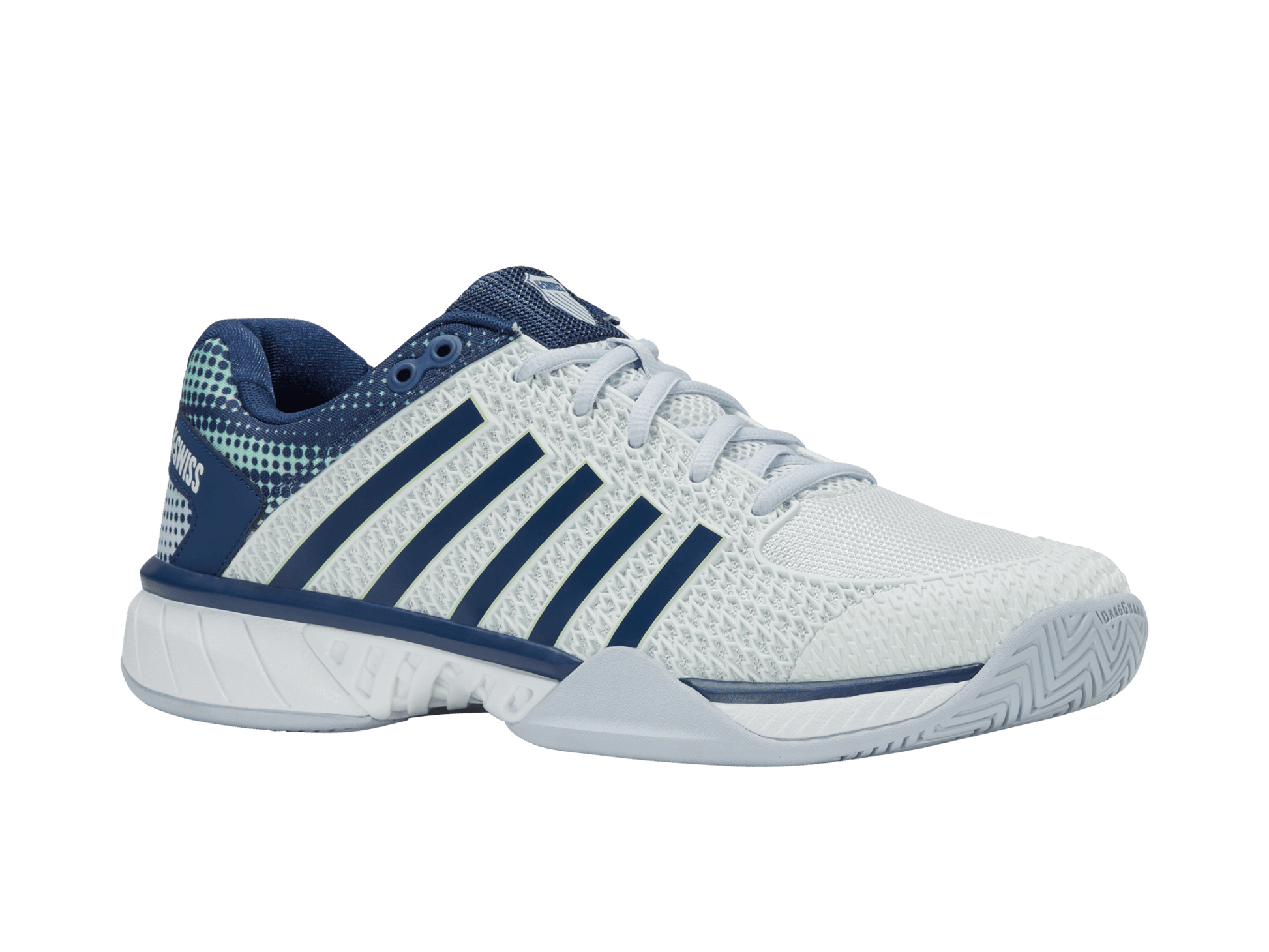 07291 - 410 - W | EXPRESS LIGHT PICKLEBALL - 2E | BIT OF BLUE/OCEANA/PATINA GREEN - K - Swiss US - FOOTWEAR