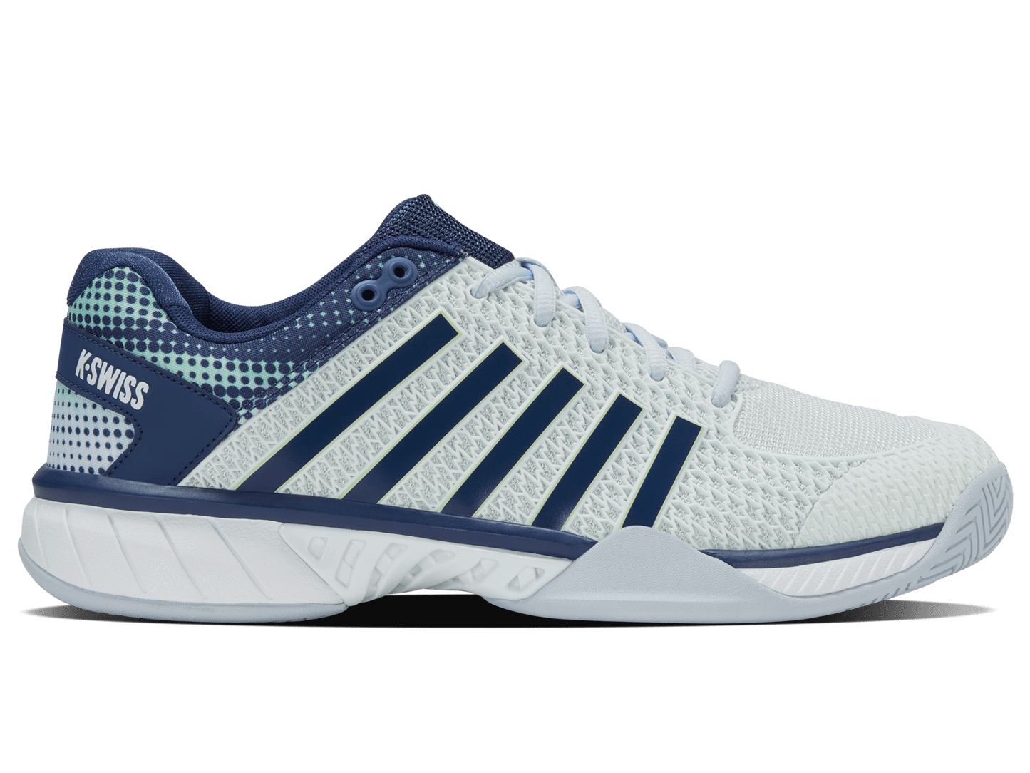 07291 - 410 - W | EXPRESS LIGHT PICKLEBALL - 2E | BIT OF BLUE/OCEANA/PATINA GREEN - K - Swiss US - FOOTWEAR