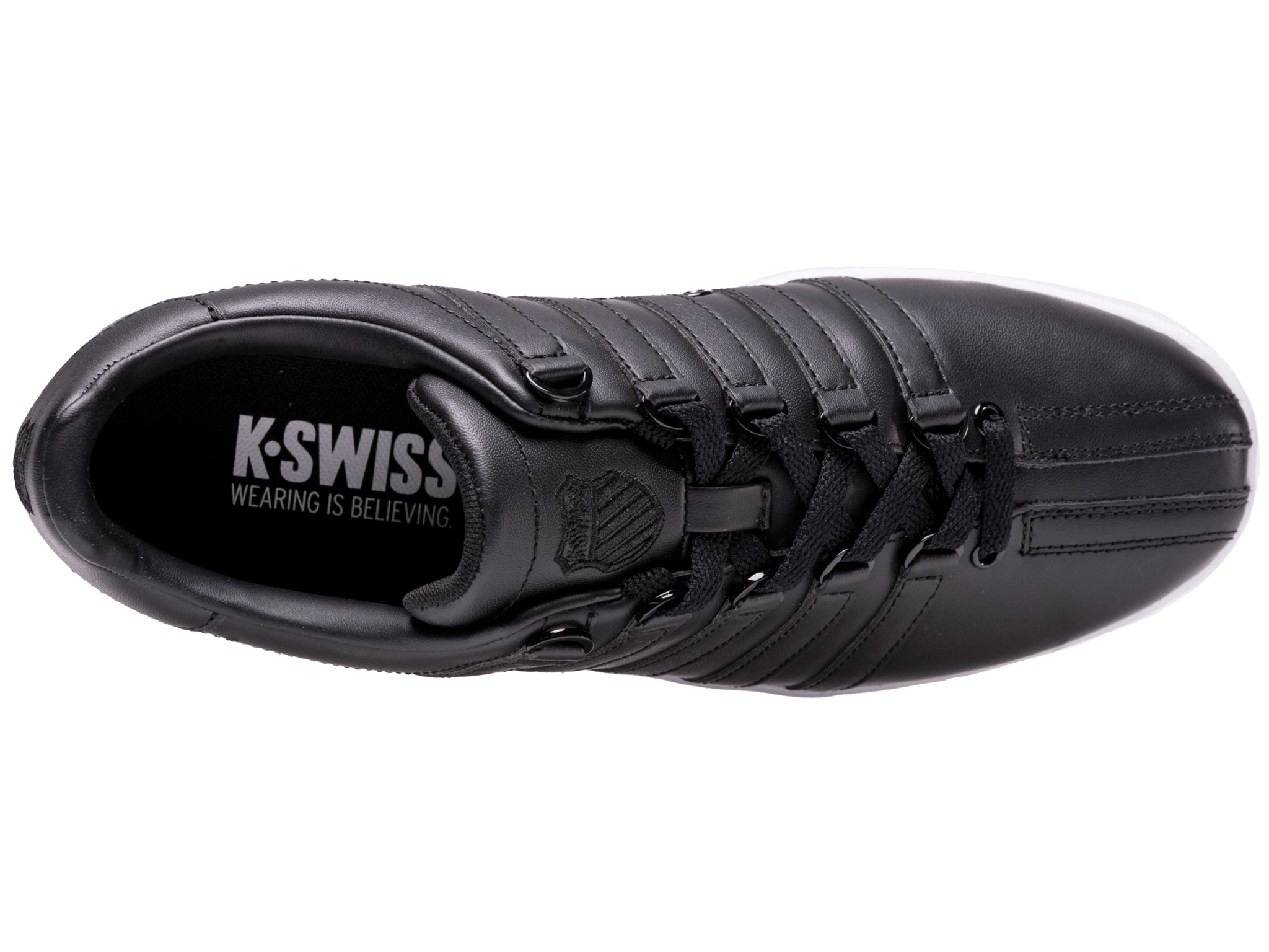 07321-002-XW | CLASSIC VN | BLACK/WHITE - K-Swiss US FOOTWEAR